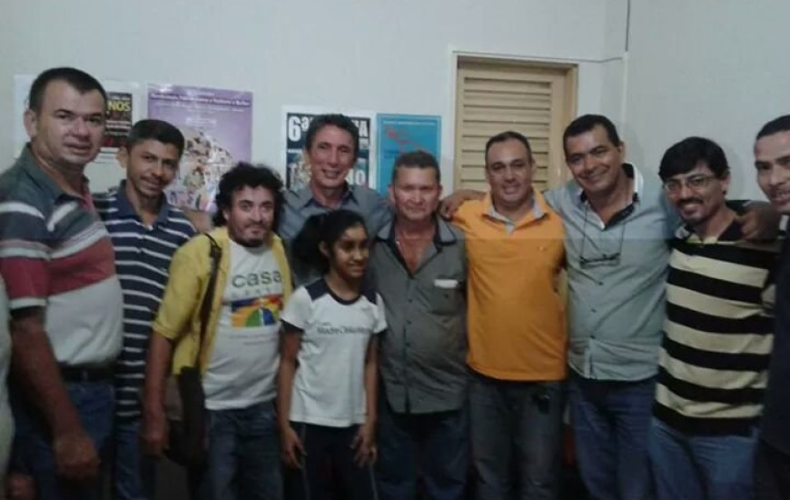 Raul Filho e Lúcio Campelo na CTB