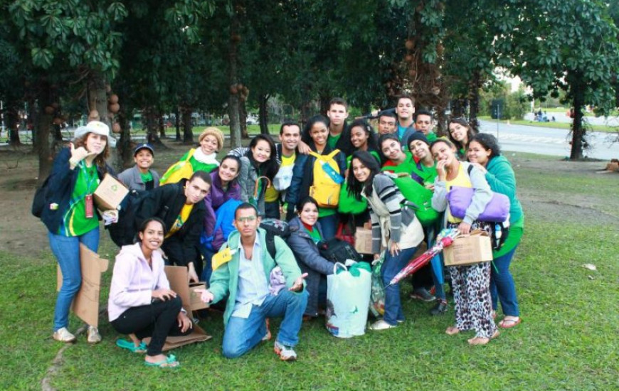 Grupo de jovens tocantinenses