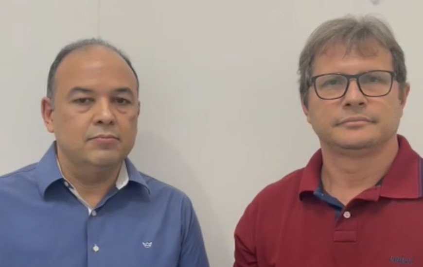 Delegados Evaldo Gomes e Hudson