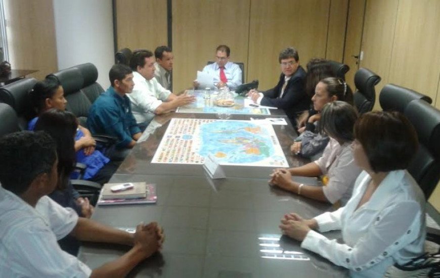 Audiência com ministro da Pesca