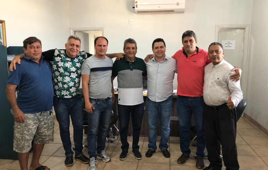  Tiago Dimas durante reunião no Bico do Papagaio