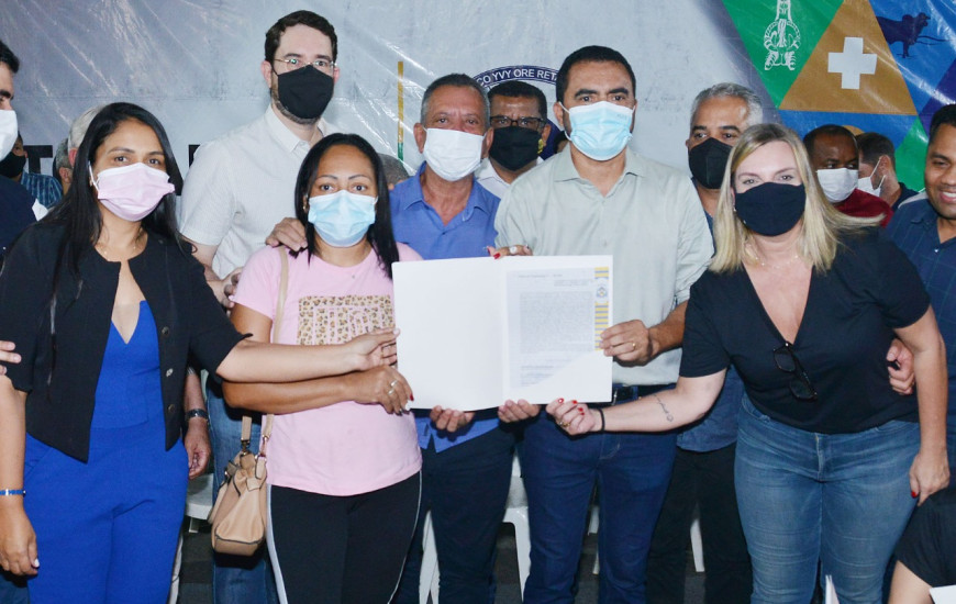 Evento contou com a presença do governador e outros deputados estaduais