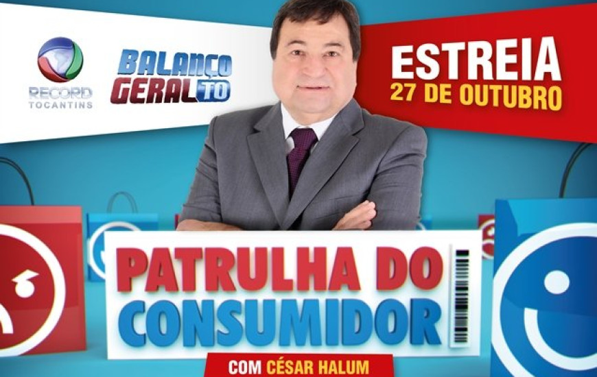 César Halum estreia quadro na televisão