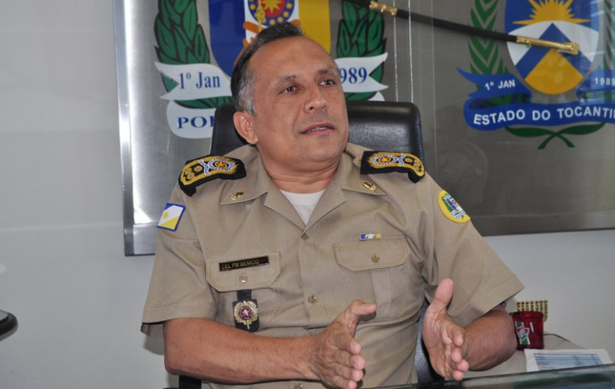 Coronel Benício, comandante da PM