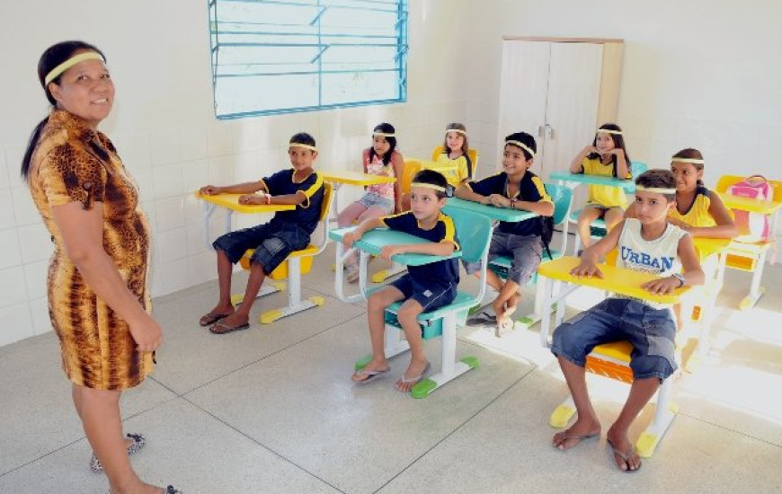 Escola indígina para os Krahô-Canela