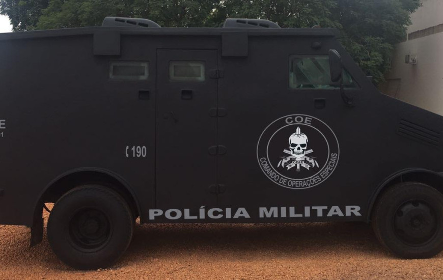 Viatura blindada reforçará atuação da PM