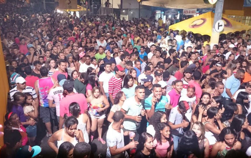 1º noite no carnaval de Gurupi