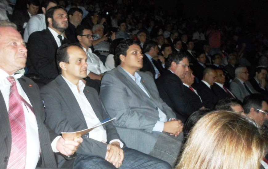 Vereador Iratã na abertura do CIT