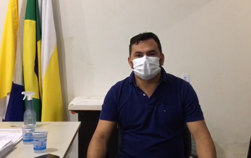 Prefeito de Rio dos Bois, Moacir Oliveira (DEM).