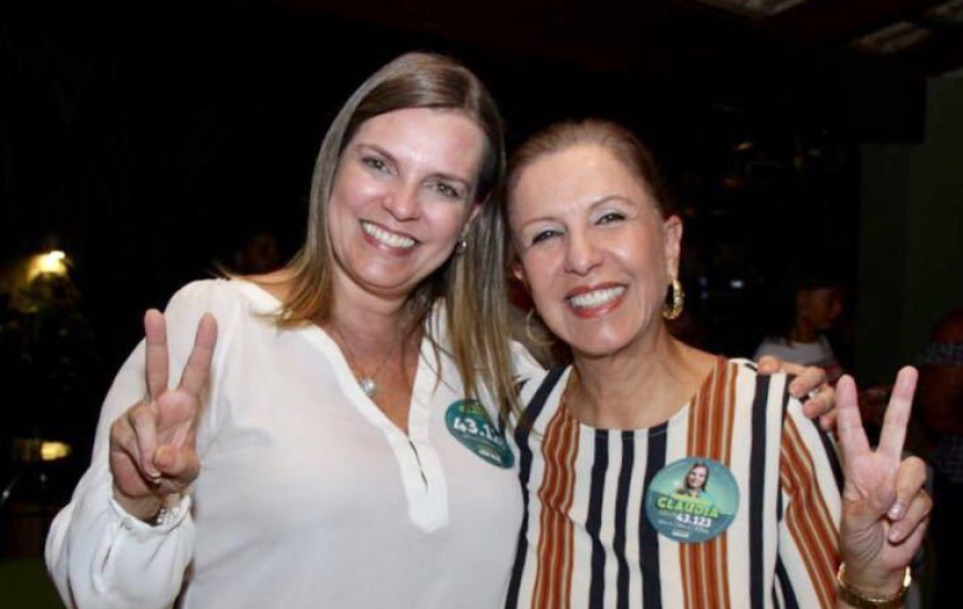 Cláudia recebe apoio de Nilmar em sua candidatura