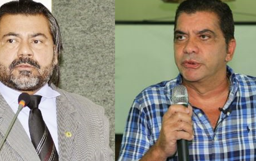 Sargento Aragão e Carlos Amastha