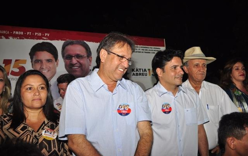 Marcelo em comício na 112