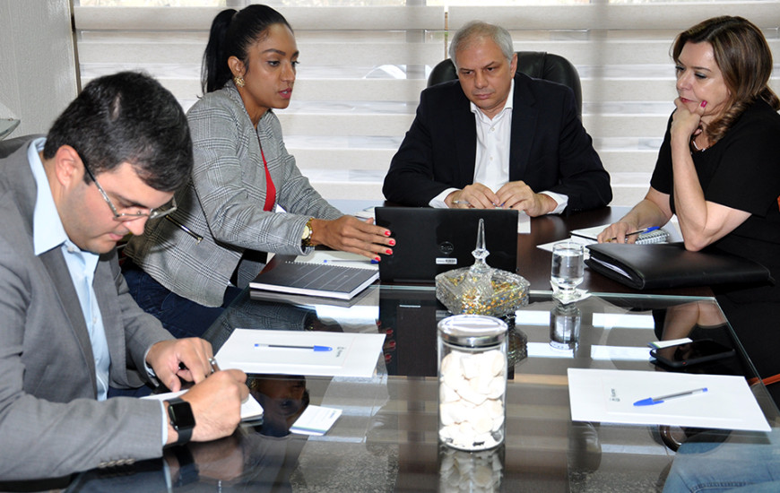 Secretário apresenta demandas do estado para os representantes do BNDES