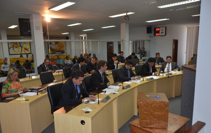 Plenário da Câmara de Vereadores de Palmas