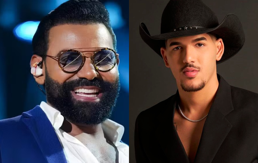 Pablo (E) e Zé Vaqueiro (D) são as atrações da Agrotins 2026