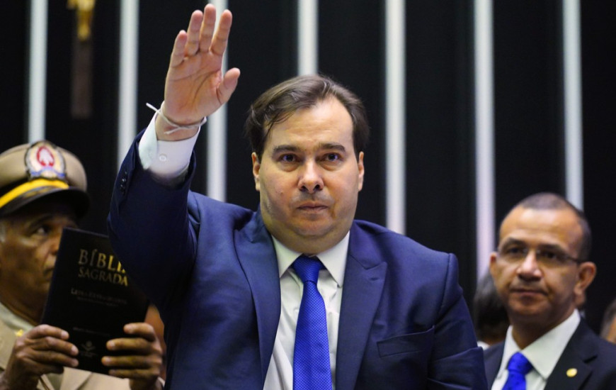 Rodrigo Maia foi reconduzido pela 3ª vez à presidência