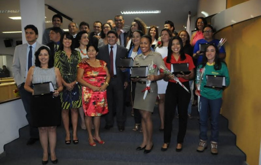 Mulheres foram homenageadas na Câmara Municipal