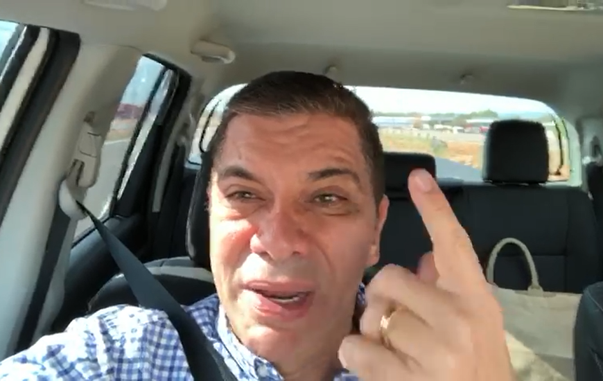 Vídeo está sendo divulgado em redes sociais