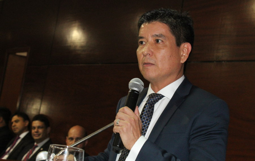 O ato ocorre em defesa de Walter Ohofugi