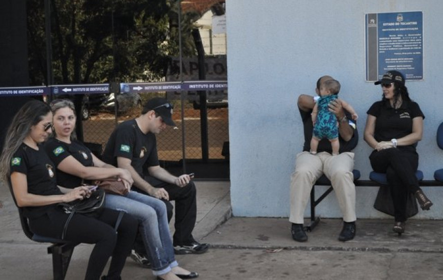 Profissionais parados nesta 5ª