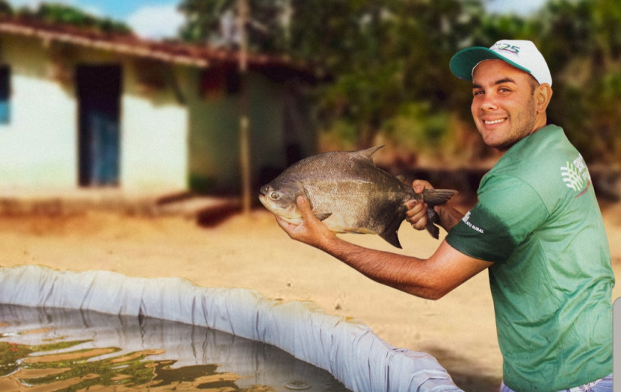 Produtor rural João Paulo Pimenta, de 26 anos
