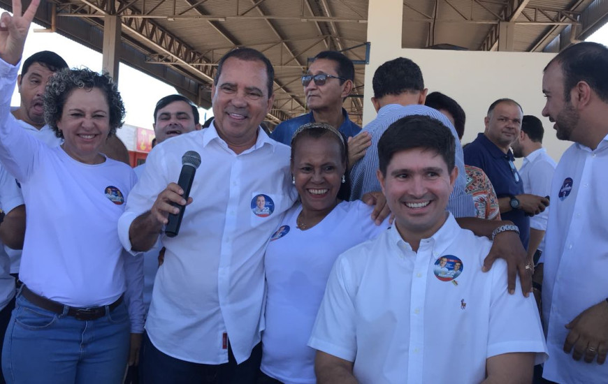 Vicentinho participou de grande caminhada na Av. Goiás em Gurupi
