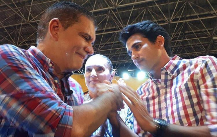 Carlos Amastha e Tiago Andrino