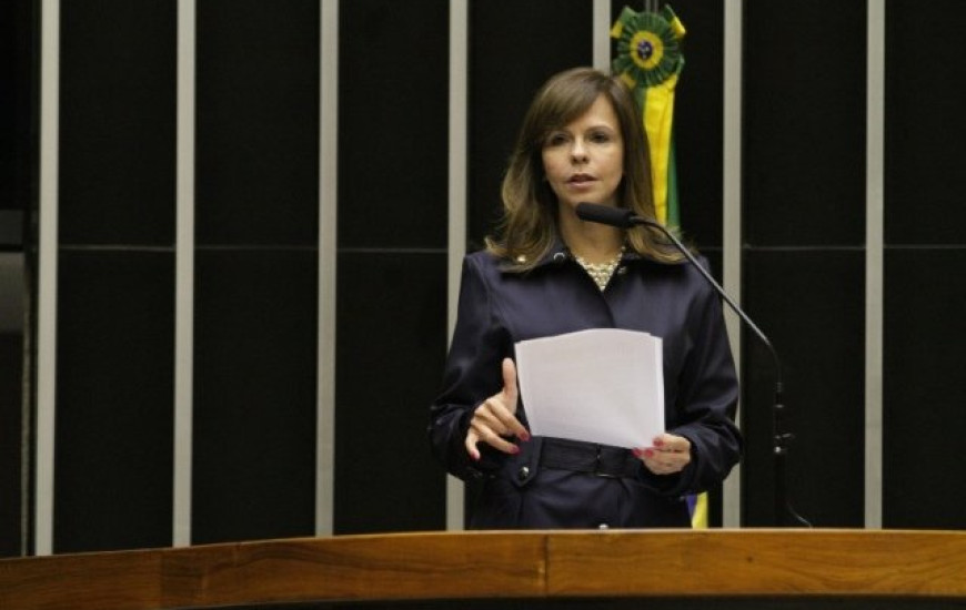 Dorinha discursa na tribuna