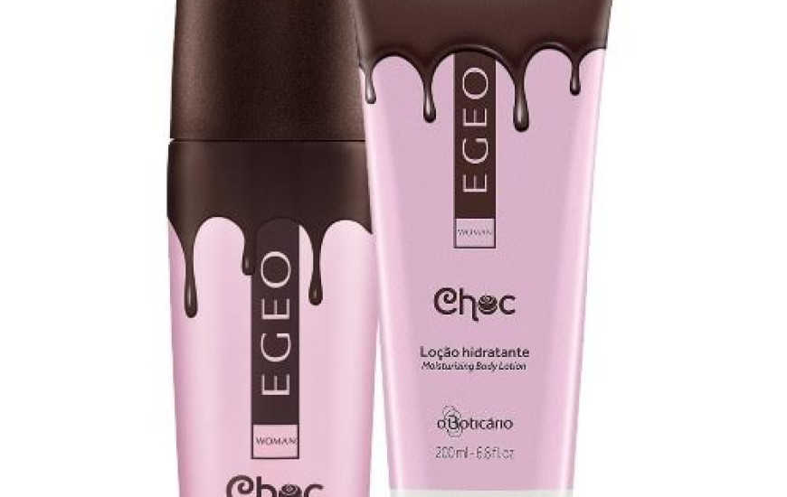 A fragrância Egeo Choc é uma combinação doce e deliciosa