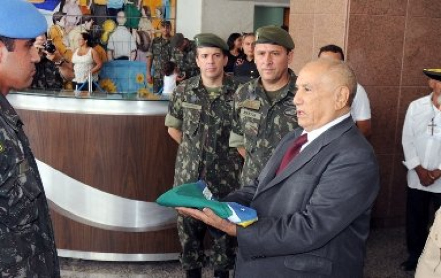 Soldados retornaram ontem