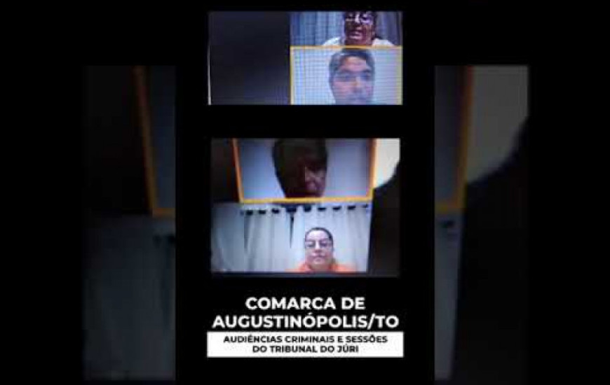 Audiência ocorreu no dia 9 de abril na Comarca de Augustinópolis