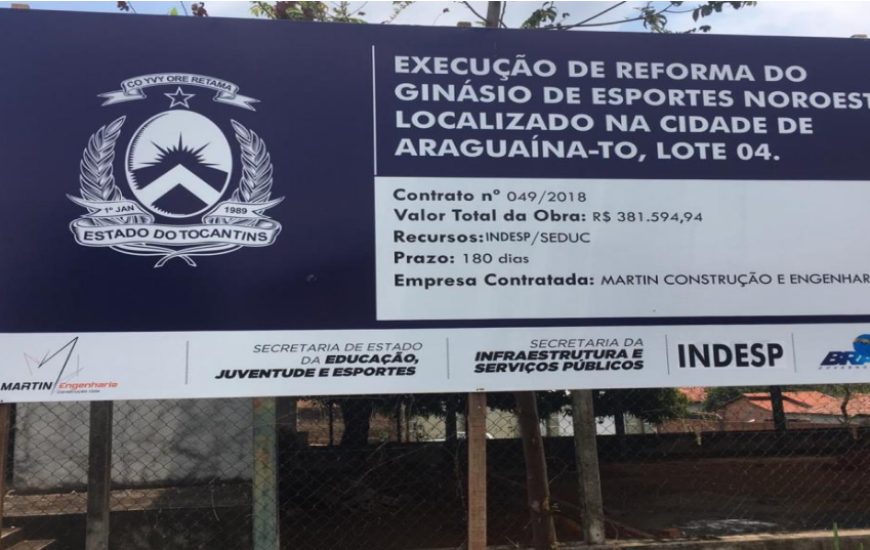 Pelo menos nove placas como da imagem deverão ser retiradas