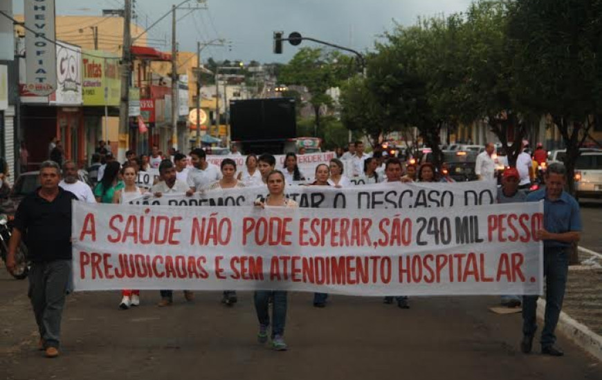 Manifestação em Gurupi