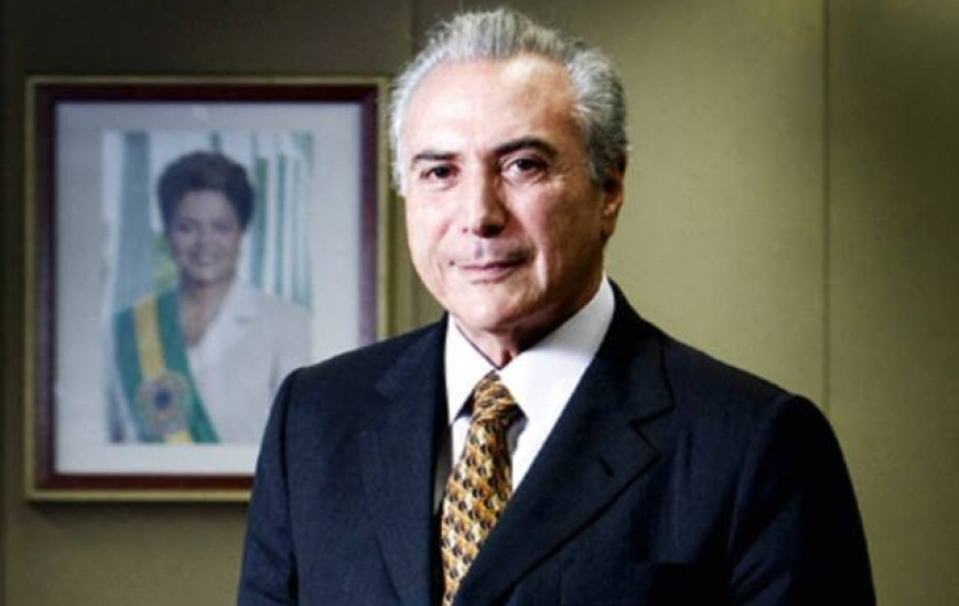 Michel Temer estará em Palmas nesta 6ª