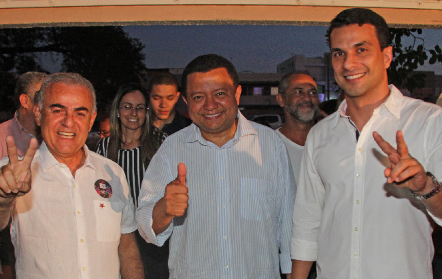 Paulo Mourão, Márlon Reis e Irajá Abreu