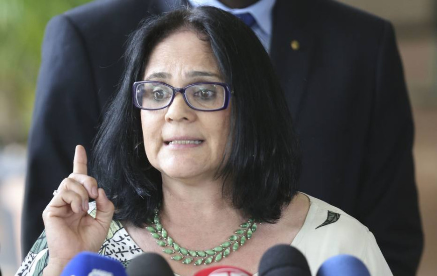 Ministra do governo Bolsonaro, Damares Alves