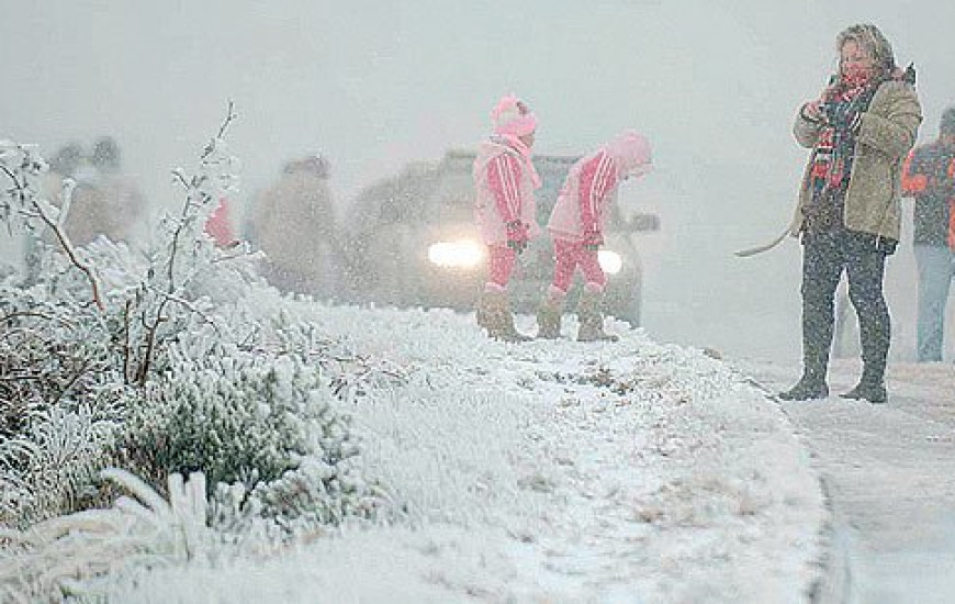 Neve em Santa Catarina