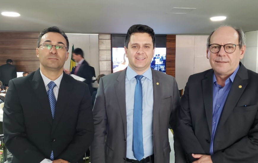 Wagner Rodrigues, Tiago Dimas e Ronaldo Dimas