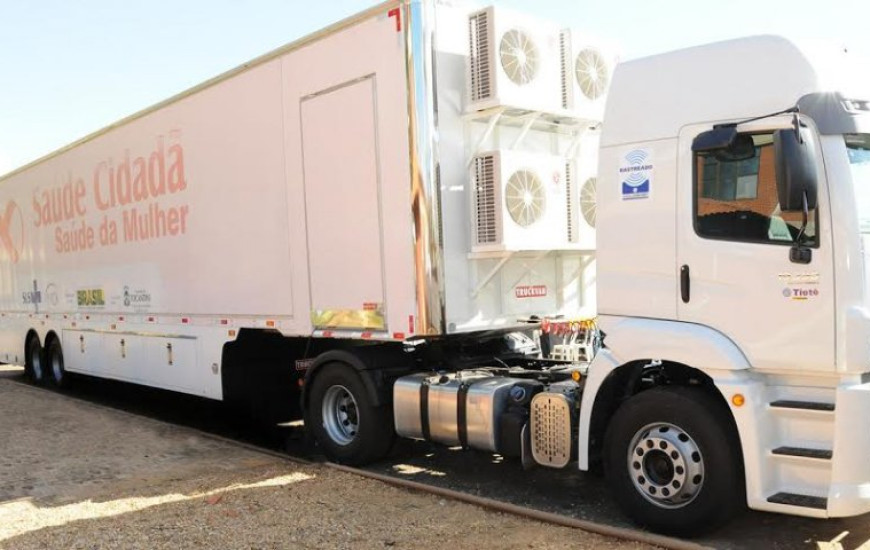 Carreta da Saúde da Mulher