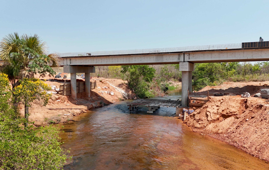 Ponte sobre o Rio Vermelho no Jalapão será entregue nesta 6ª