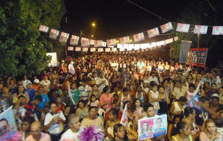 Comício em Miracema