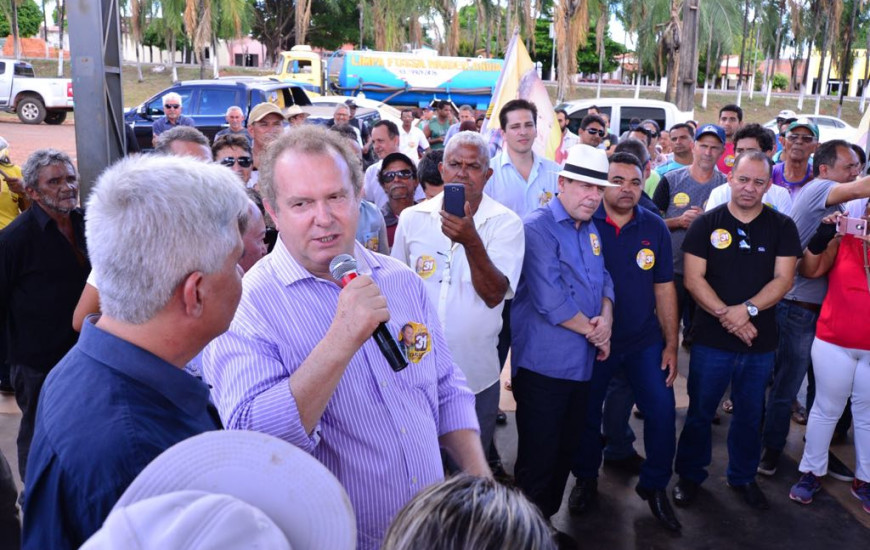 Carlesse recebe apoio de lideranças em Wanderlândia