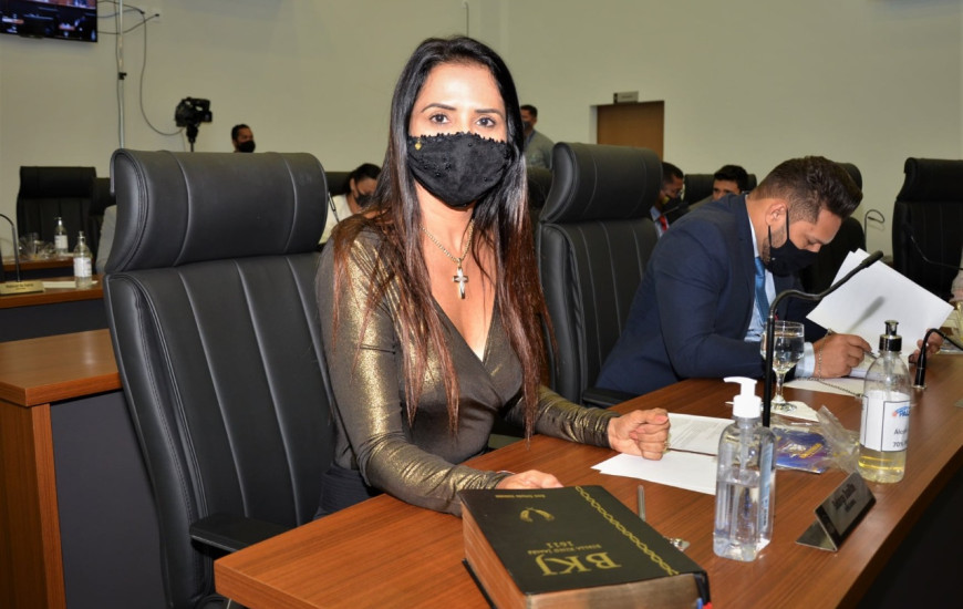 Vereadora Solange Duailibe (PT).