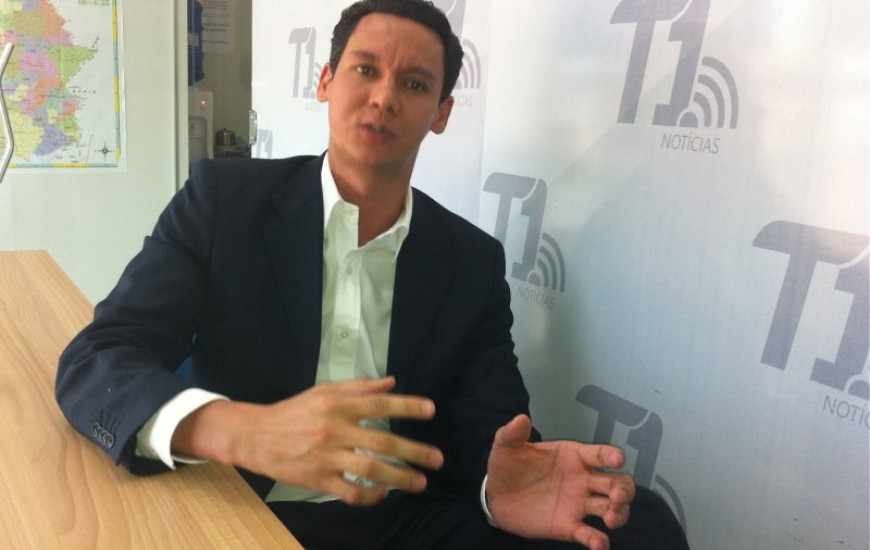 Jr. Luiz em visita ao T1 Notícias