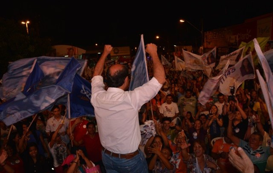 Candidato Sandoval Cardoso em Araguaína