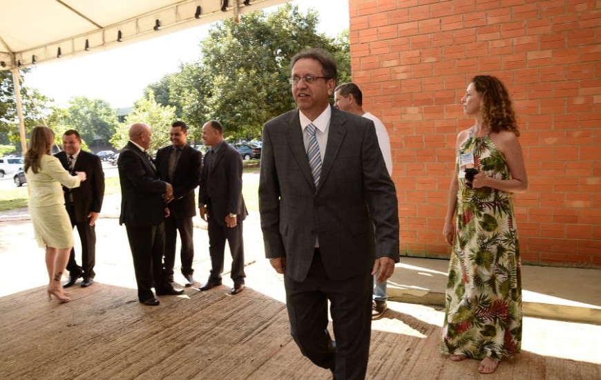 Miranda chega à Assembléia para posse