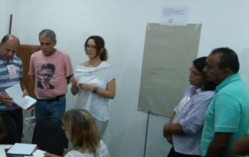 Zé Roberto participa de formação de candidatos