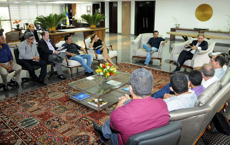 Reunião foi realizada no Palácio Araguaia