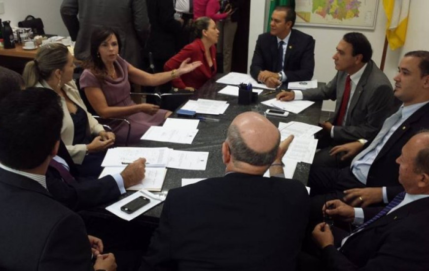 Em reunião, Gaguim assume coordenação da bancada