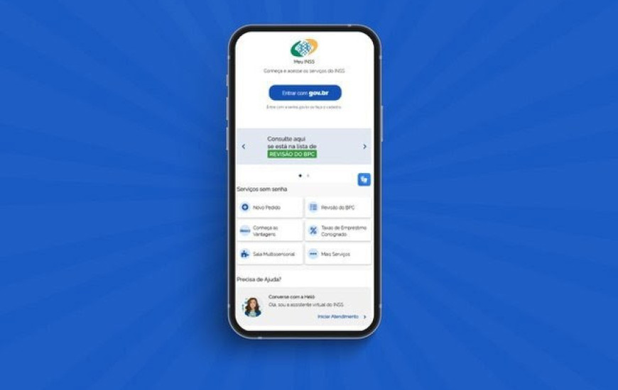 Os pagamentos são feitos na mesma conta em que o benefício do INSS é depositado